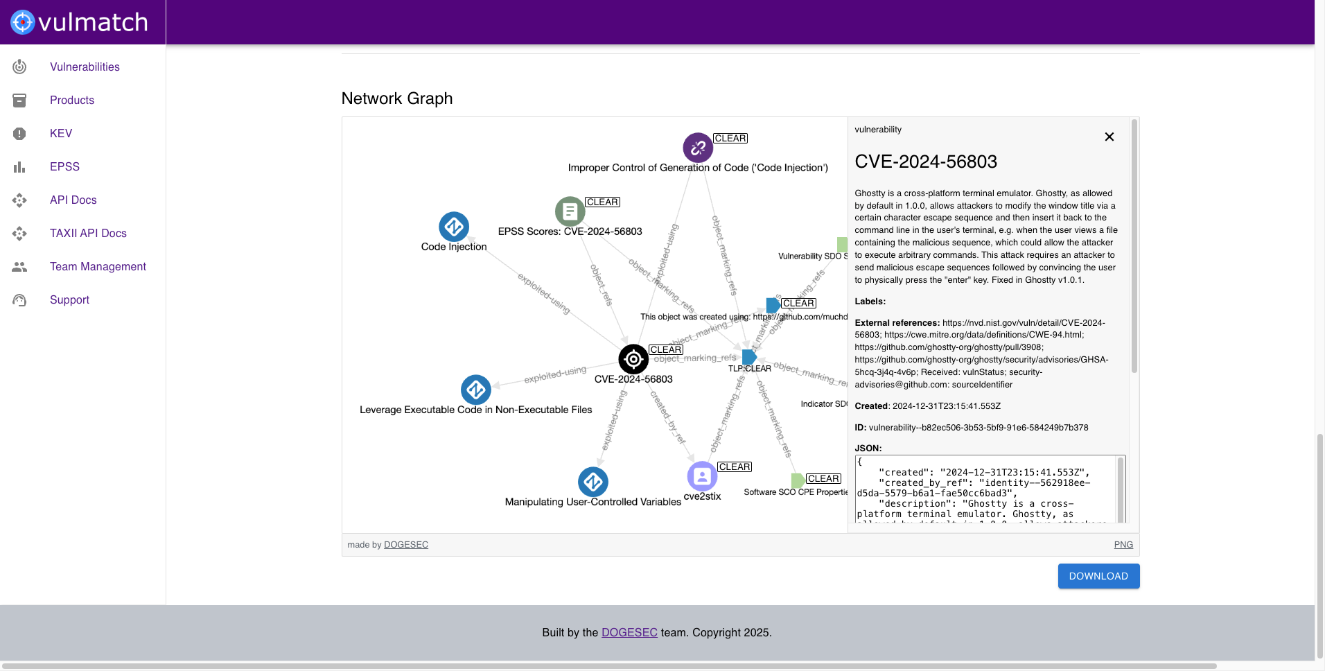 Vulmatch OpenCTI Integration